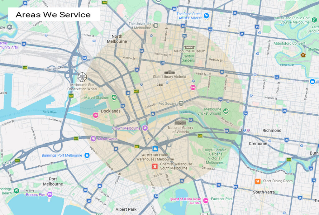 Areas We Service
